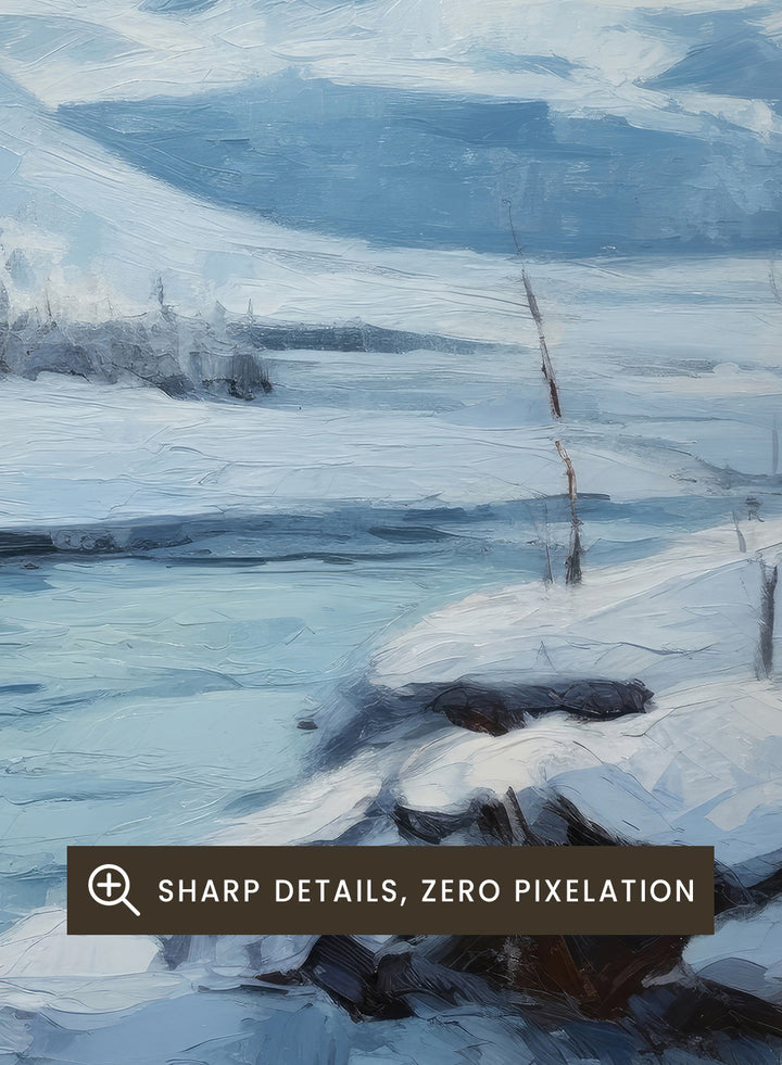 "Winter Landscape" Art Print
