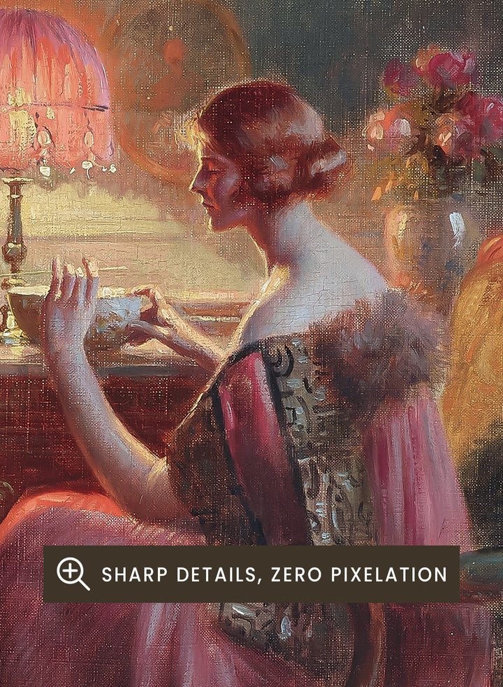 "Blowing Bubbles" Art Print