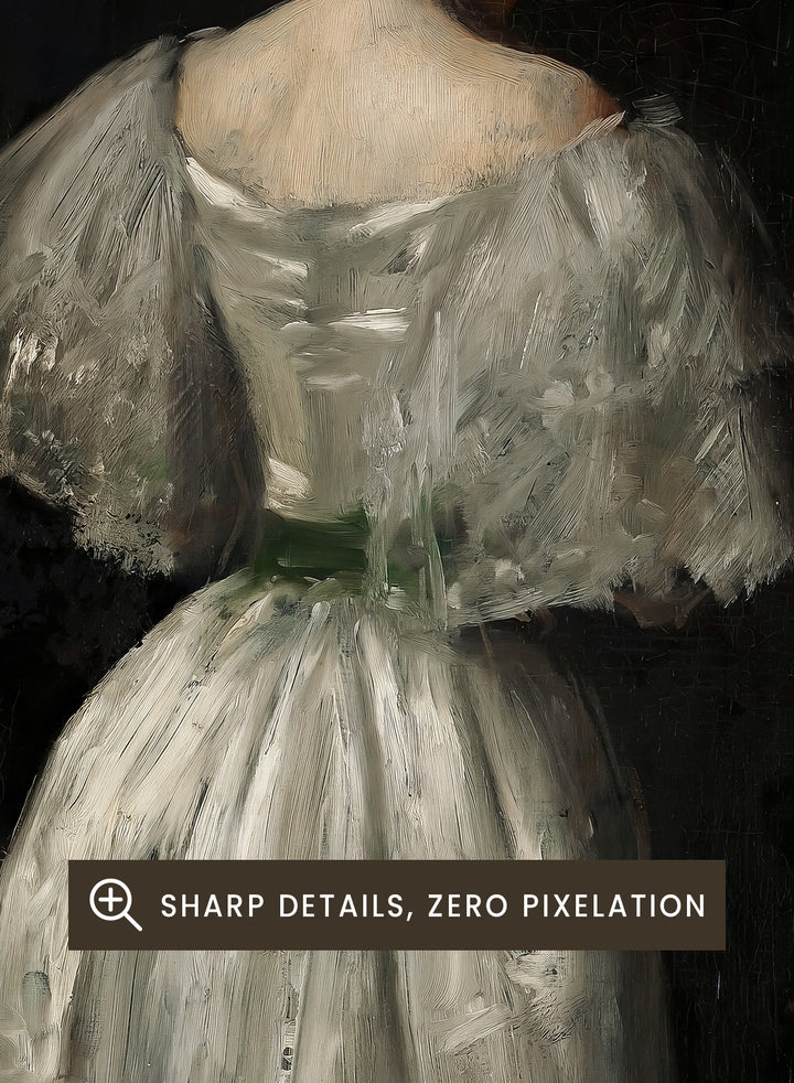 "Seventeenth Century Lady" Art Print