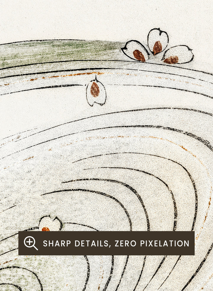 Watanabe Seitei Wind and Flower Art Print