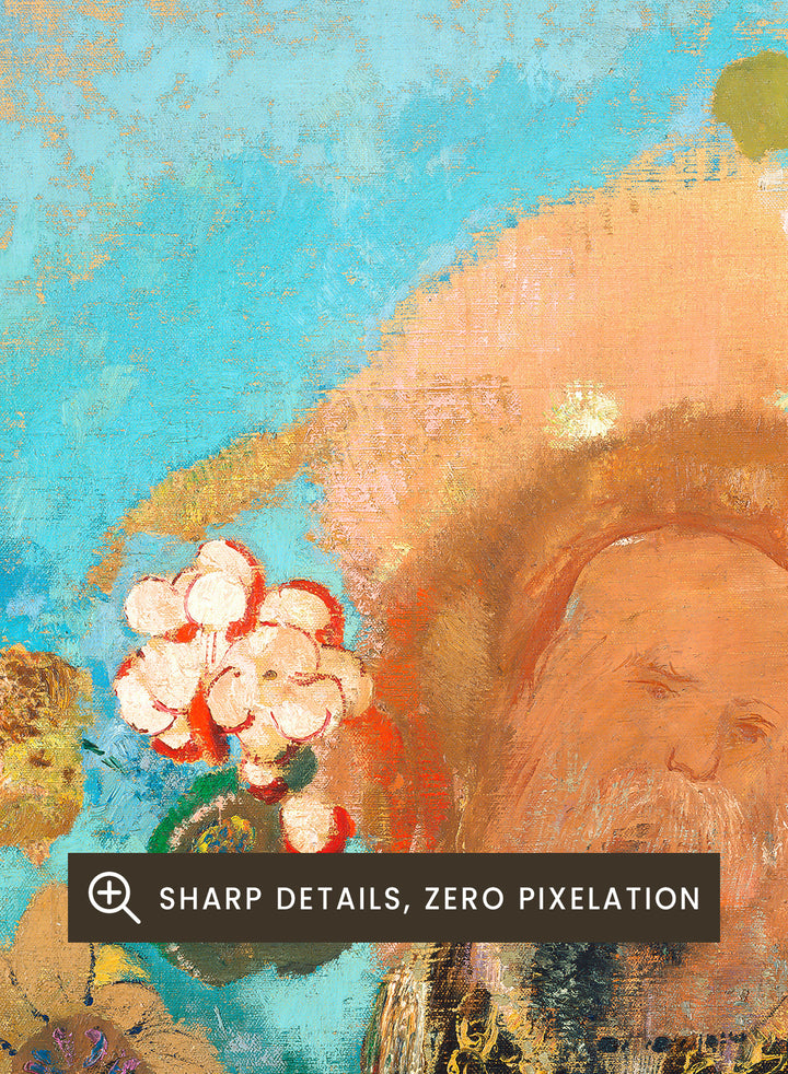 Odilon Redon Evocation of Roussel Art Print OR05