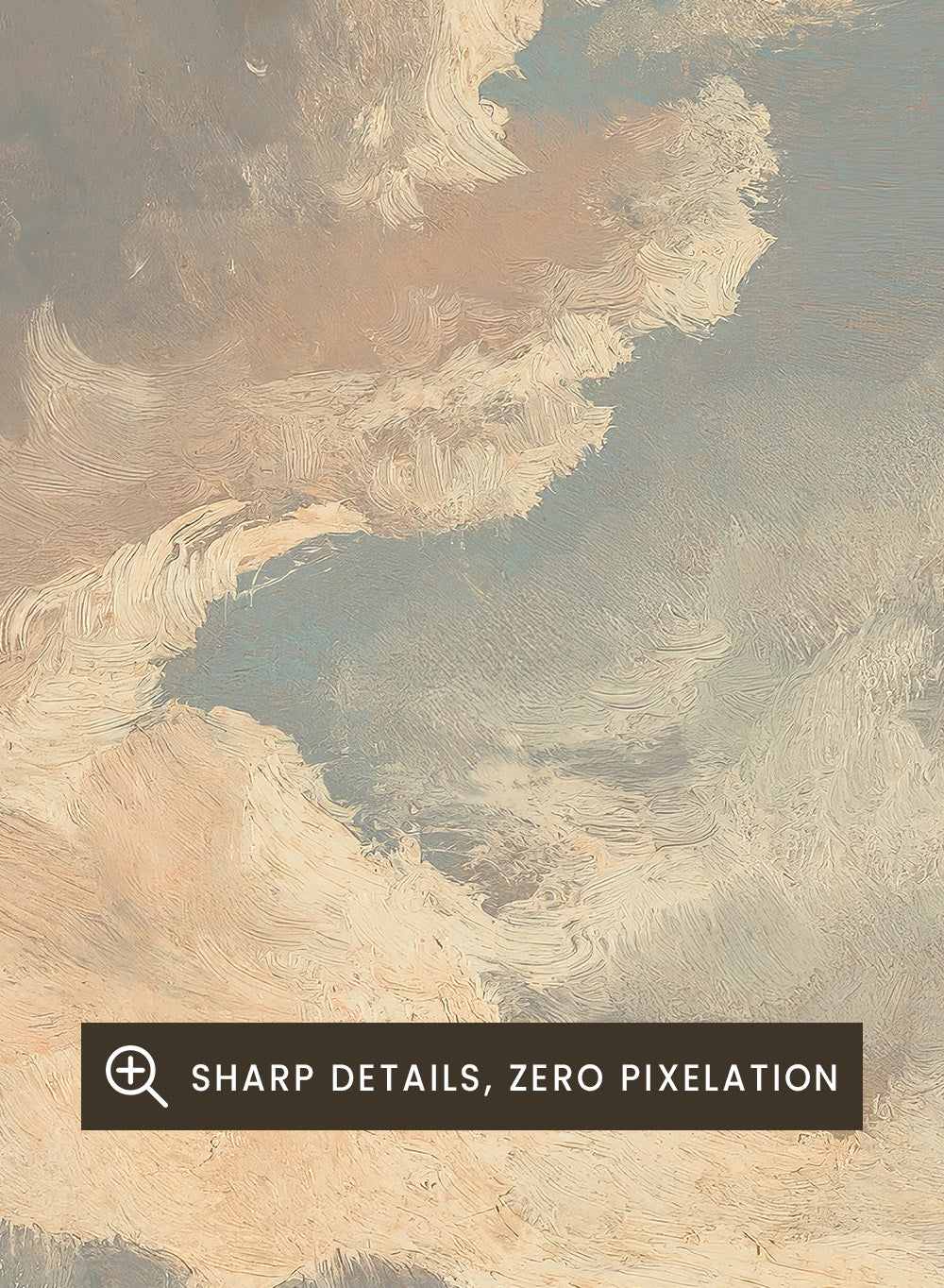 "Study of Clouds" Art Print