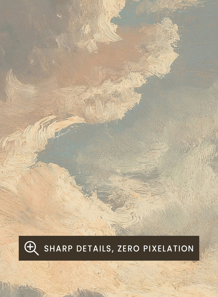 "Study of Clouds" Art Print