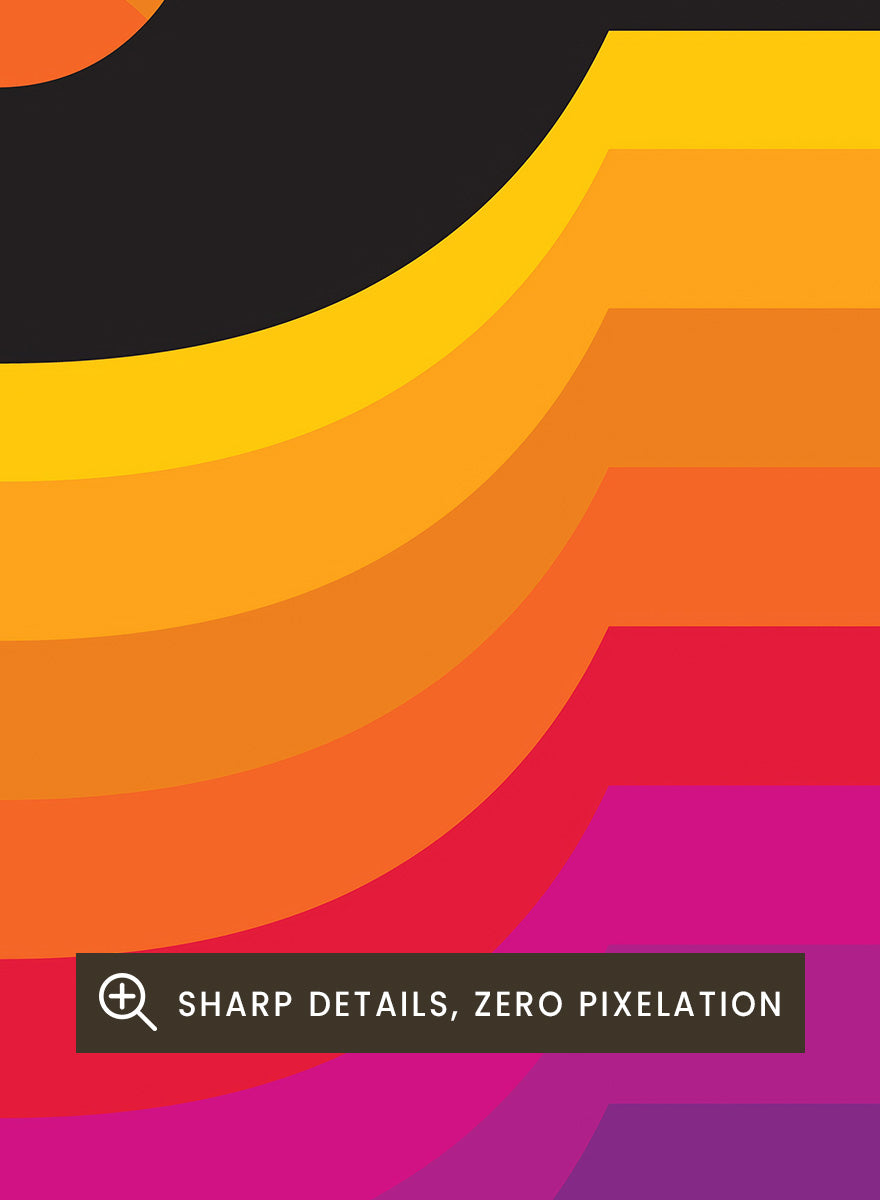 A graphic poster design for &