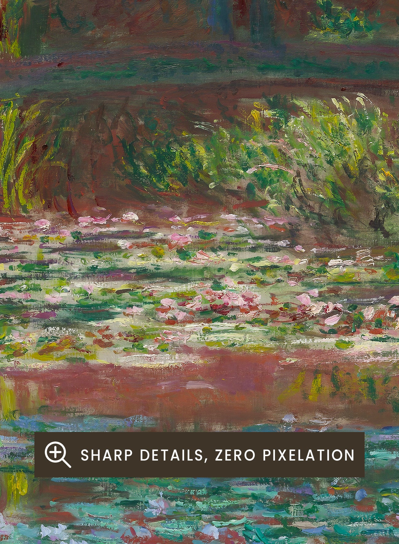 Claude Monet Water Lily Pond Vintage Poster Art Print – Sugar & Canvas