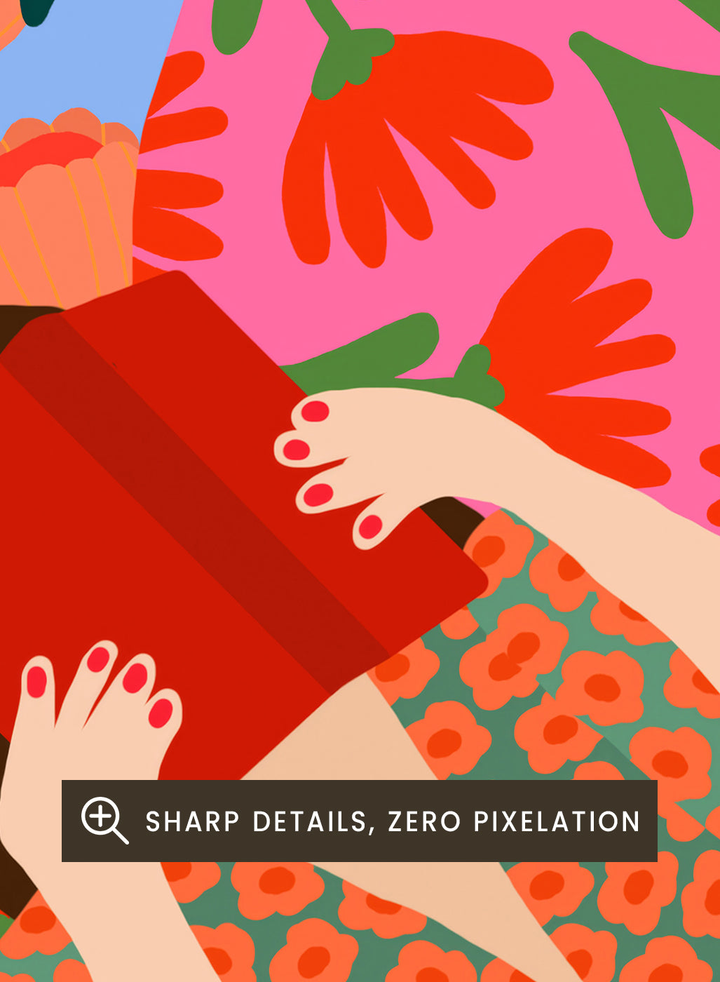 Rafaela Mascaro - Patterned Escape Art Print