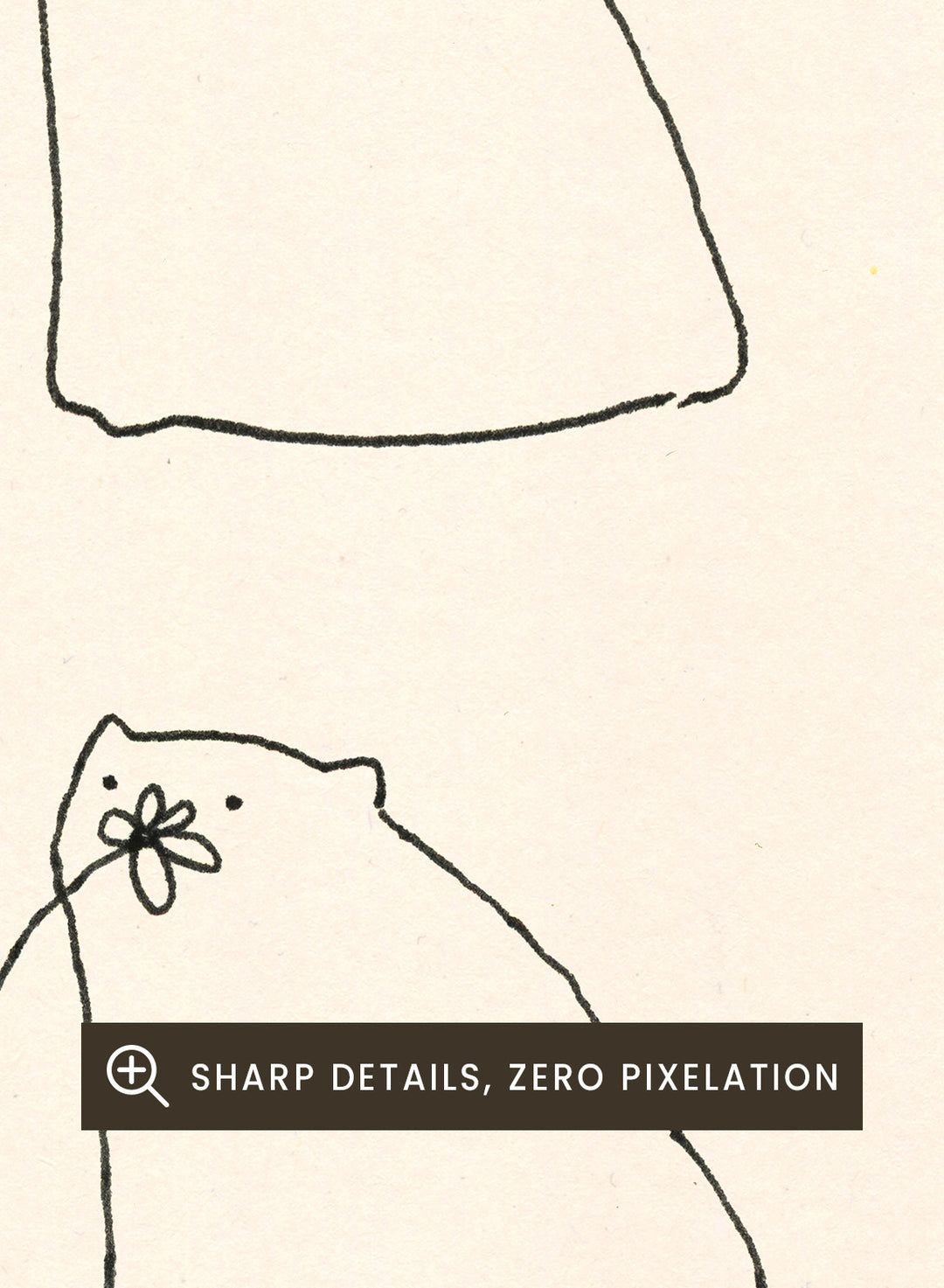 Eden Kalif - Pollen the Cat Art Print