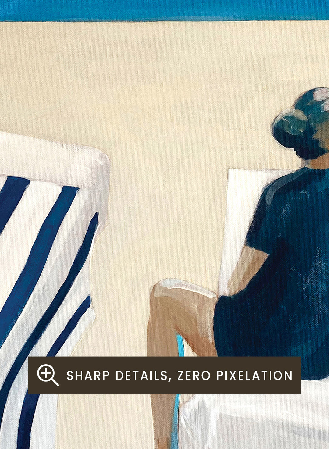 Awol Art Alex - Beach Day Serenity Art Print