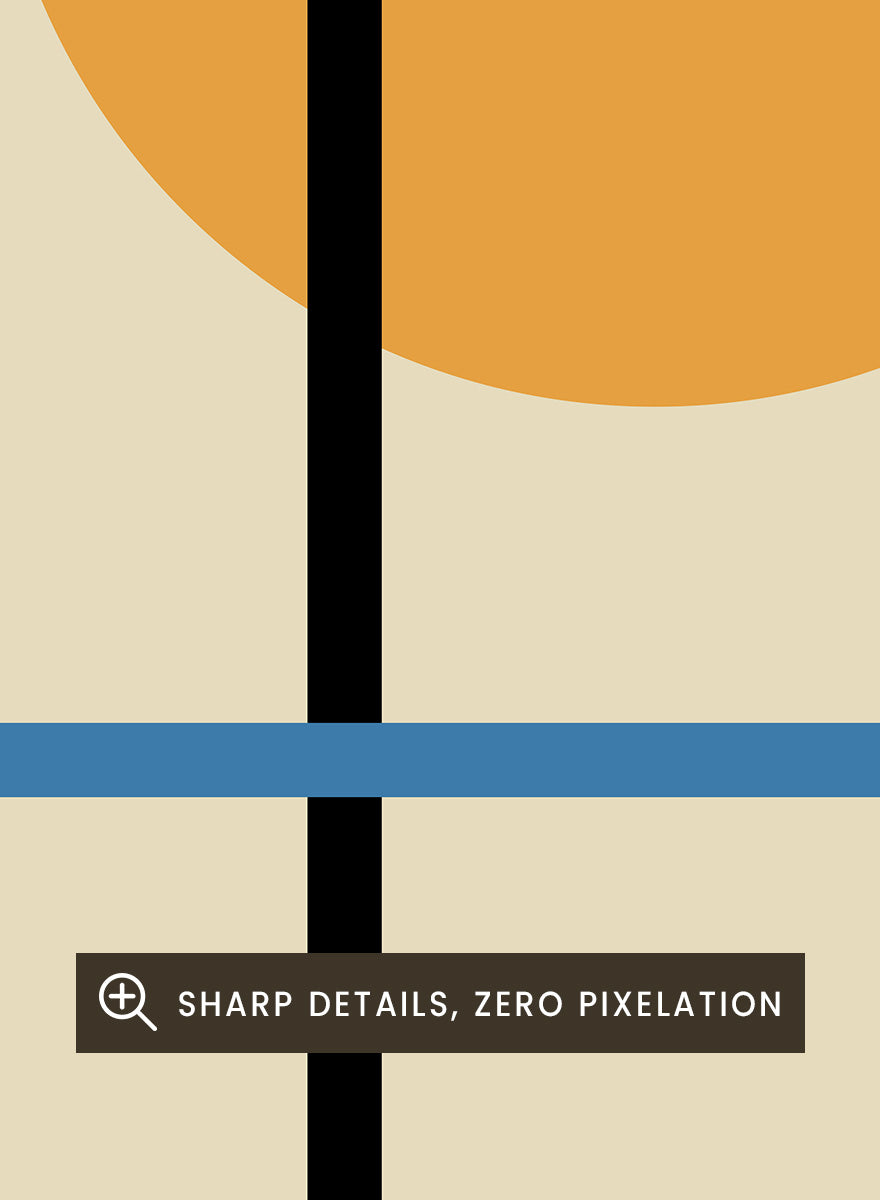 Bauhaus Geometric Shapes Art Print
