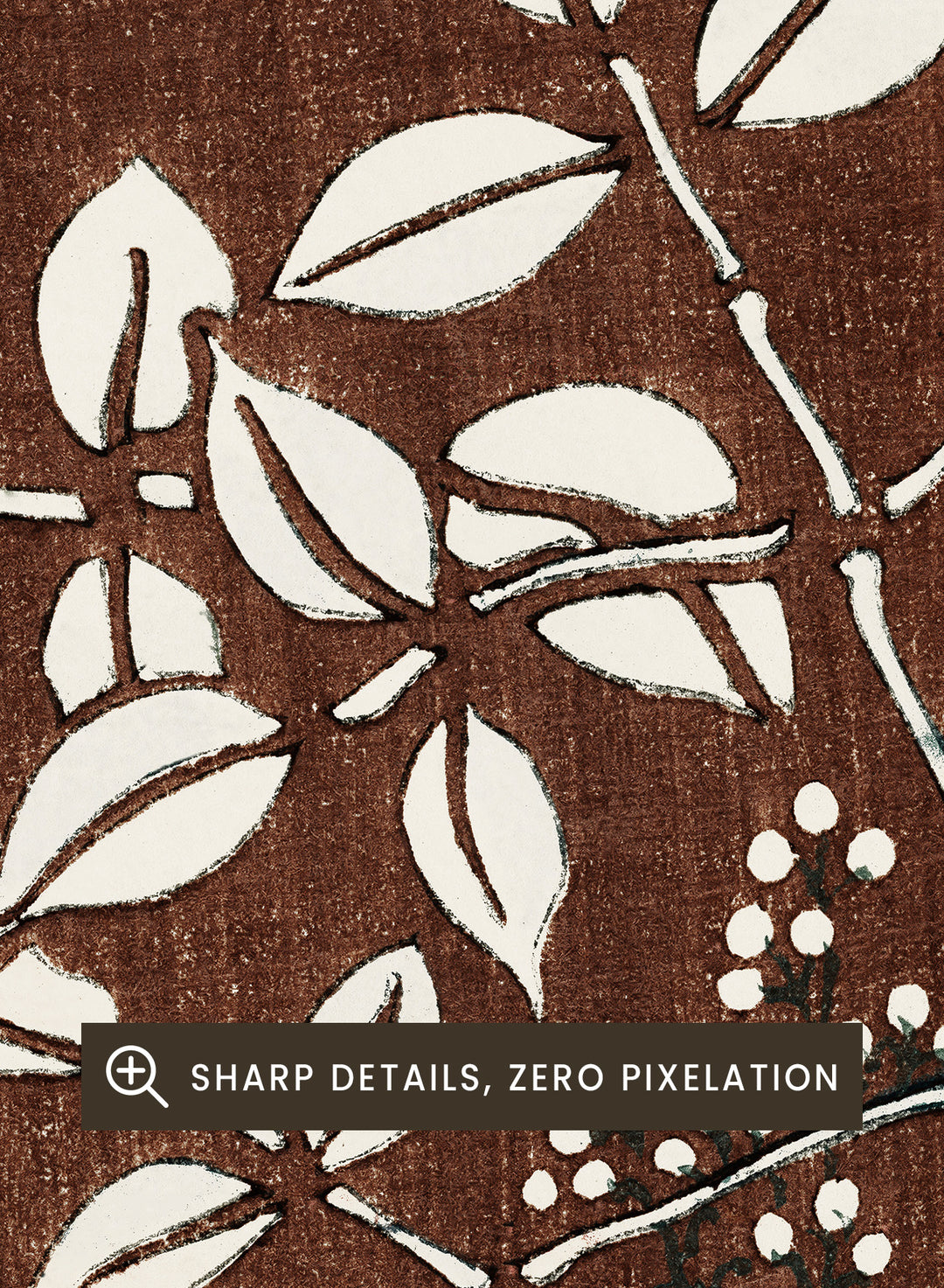 Watanabe Seitei Leaf Pattern Art Print