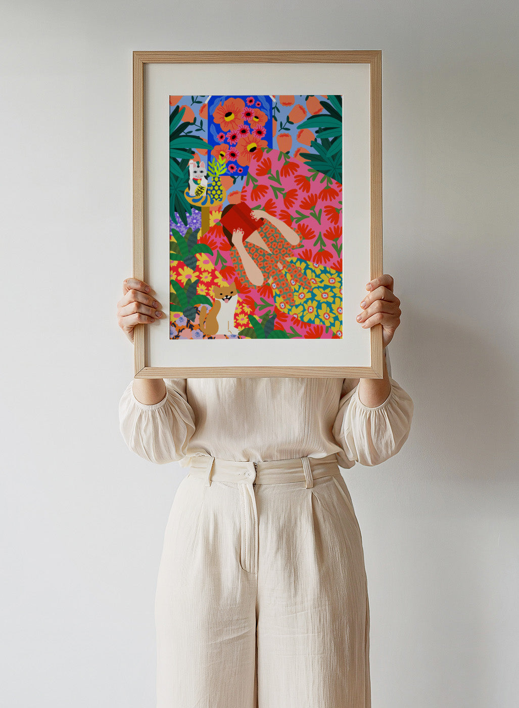 Rafaela Mascaro - Patterned Escape Art Print