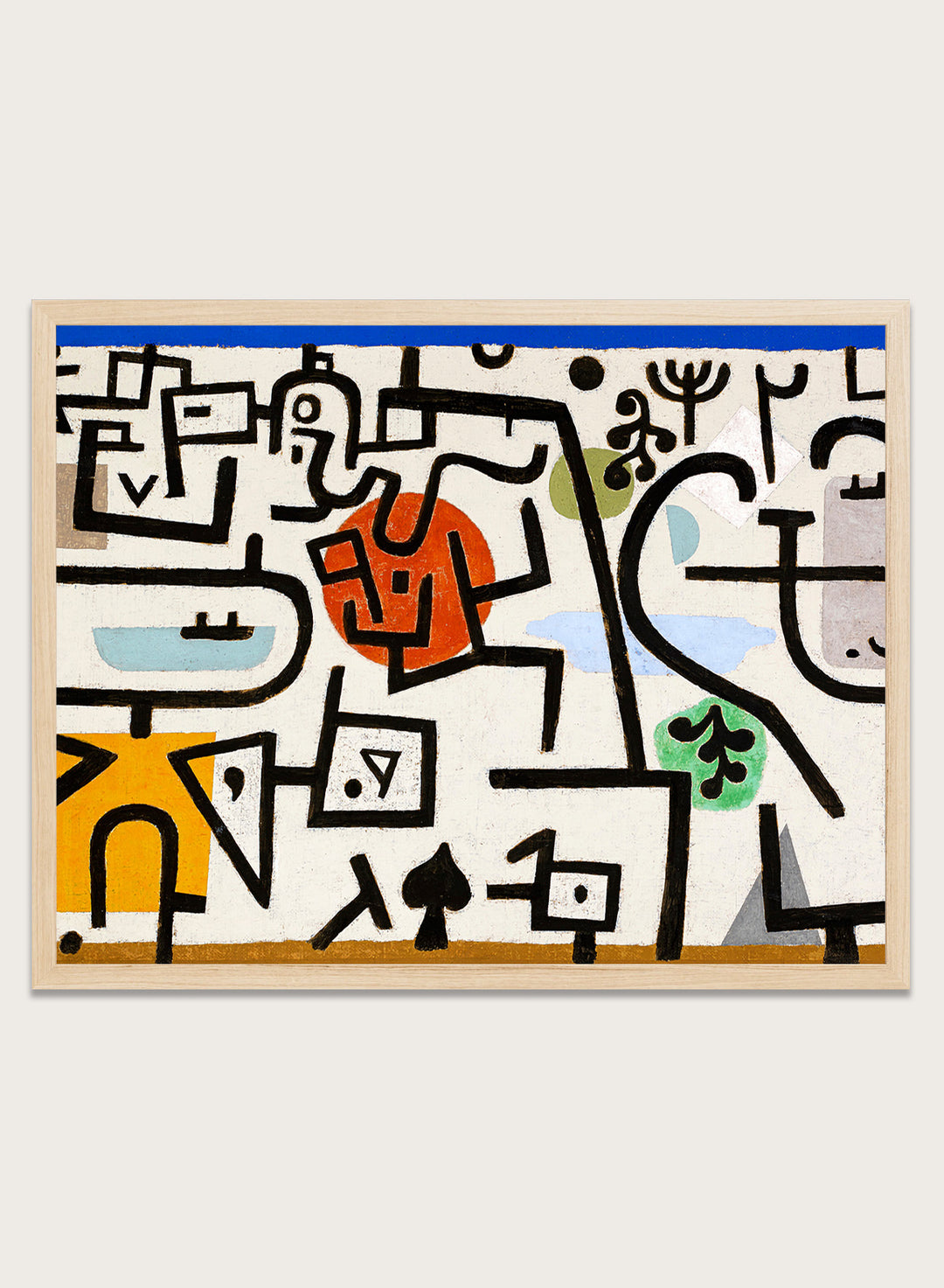 Paul Klee Rich Port (A Travel Picture) 1938 Art Print