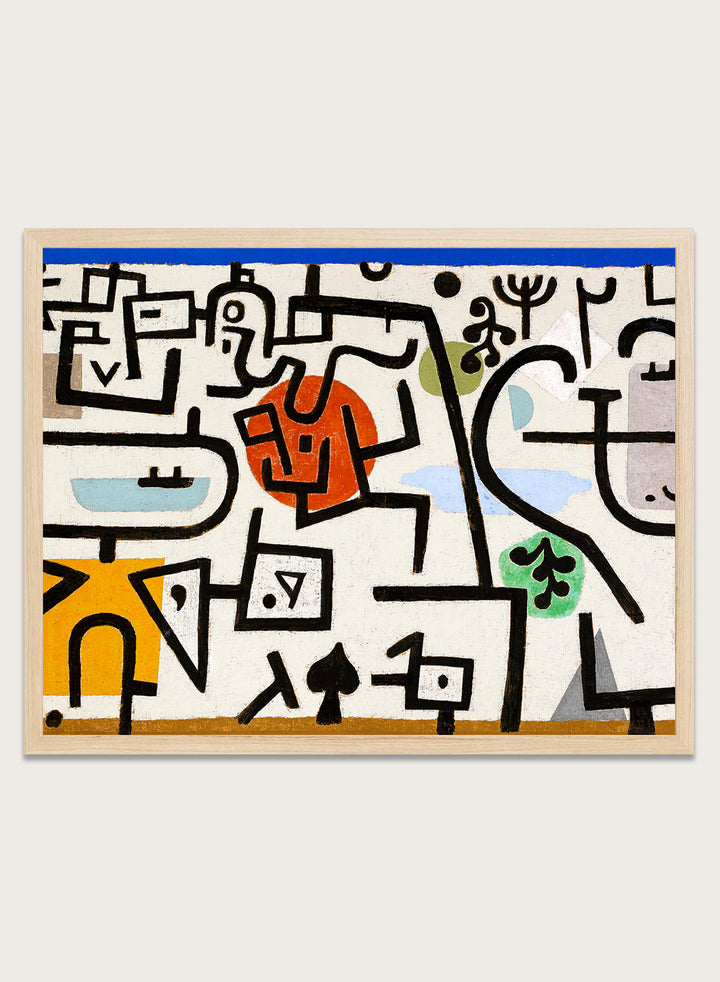 Paul Klee Rich Port (A Travel Picture) 1938 Art Print