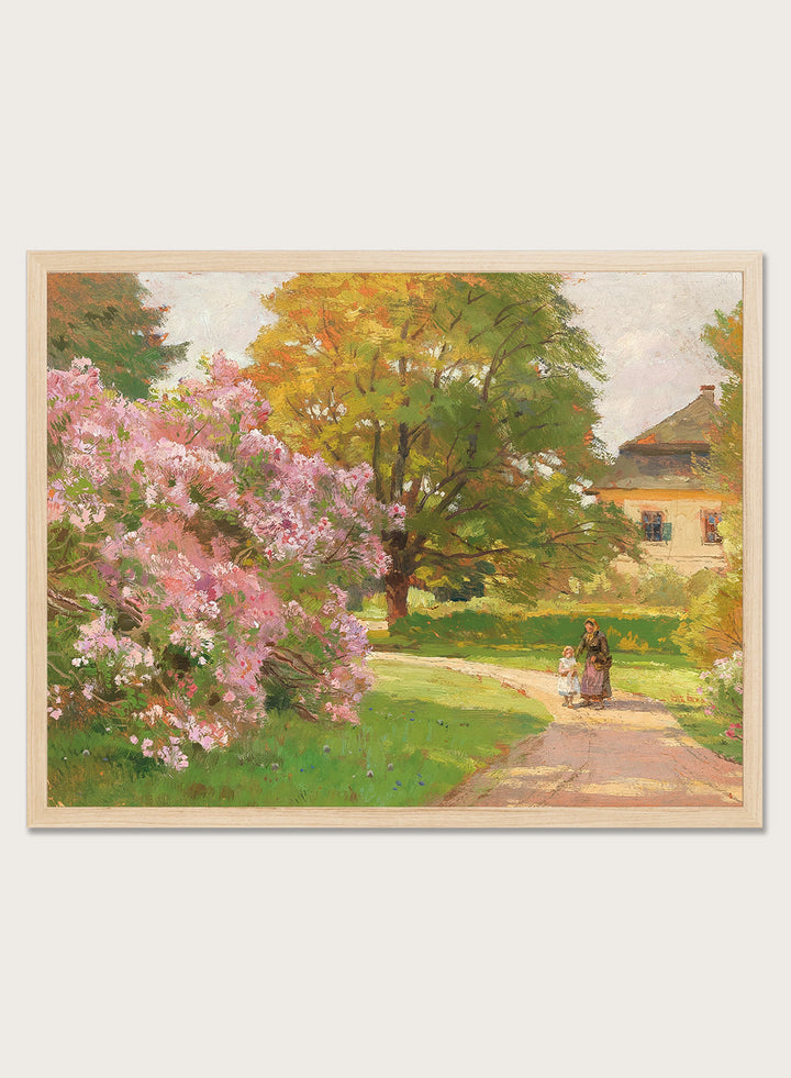 "A Blossoming Bush" Art Print
