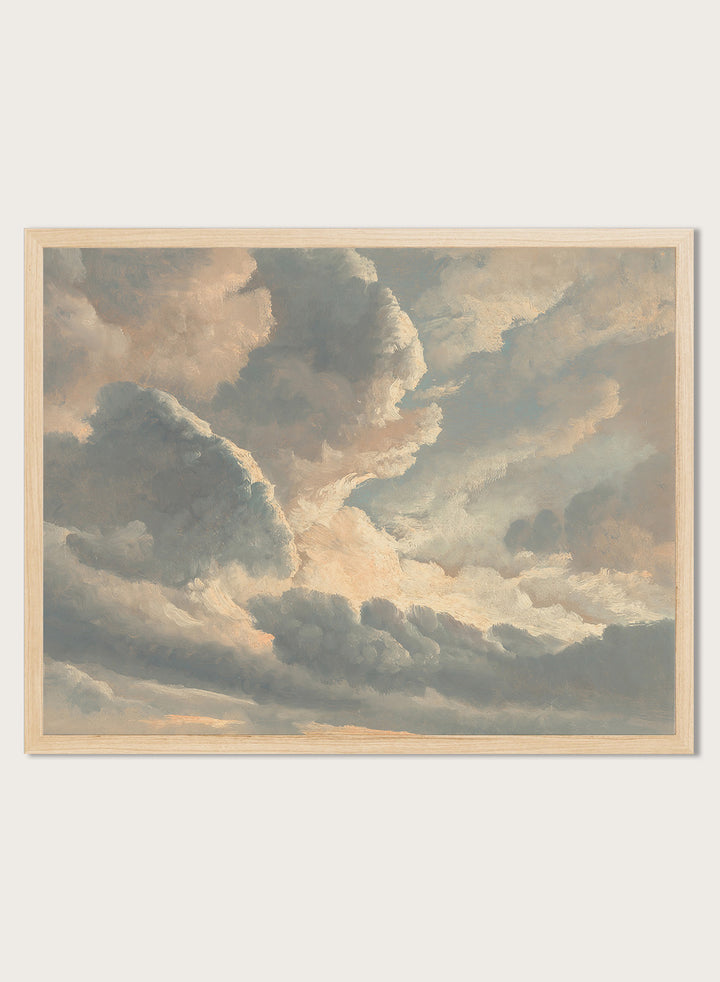 "Study of Clouds" Art Print