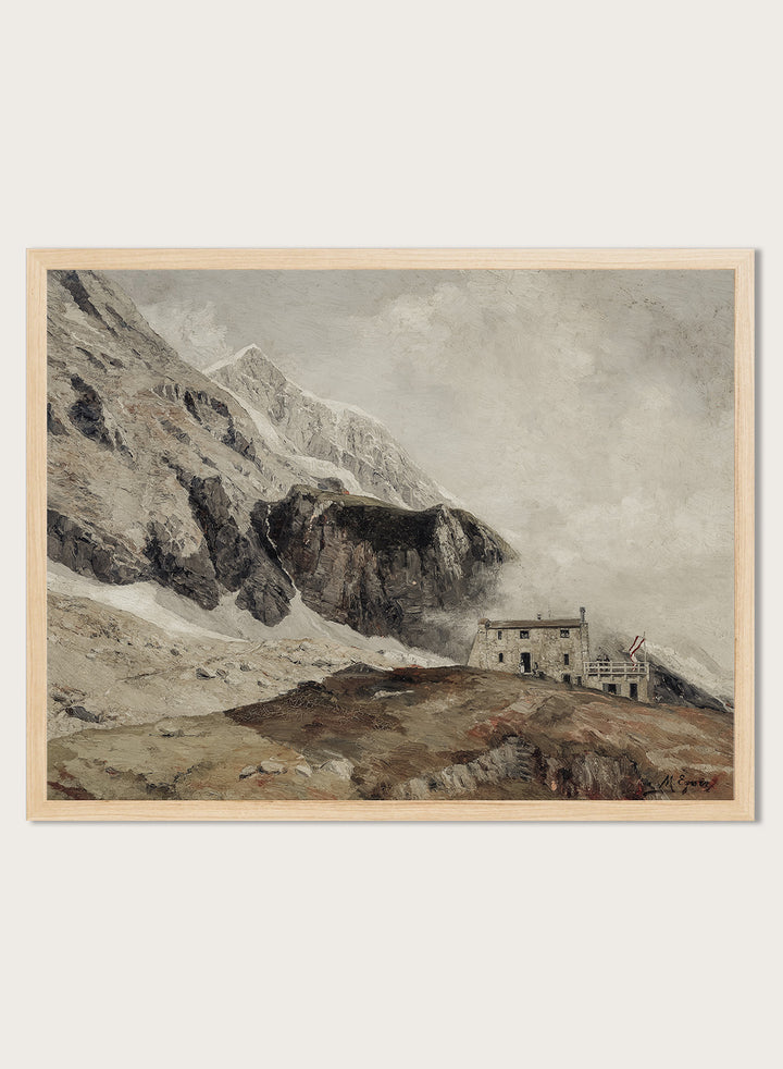 "View to the Mainzer Hütte" Art Print