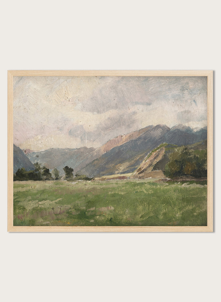"Mountain Meadow" Art Print