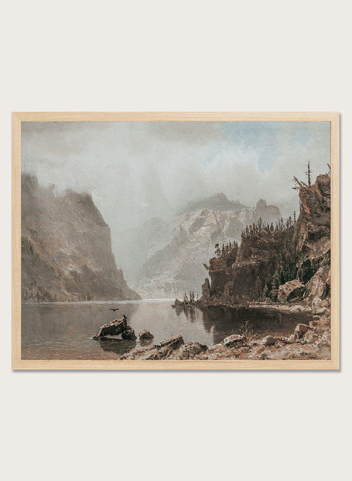 "Western Landscape" Art Print