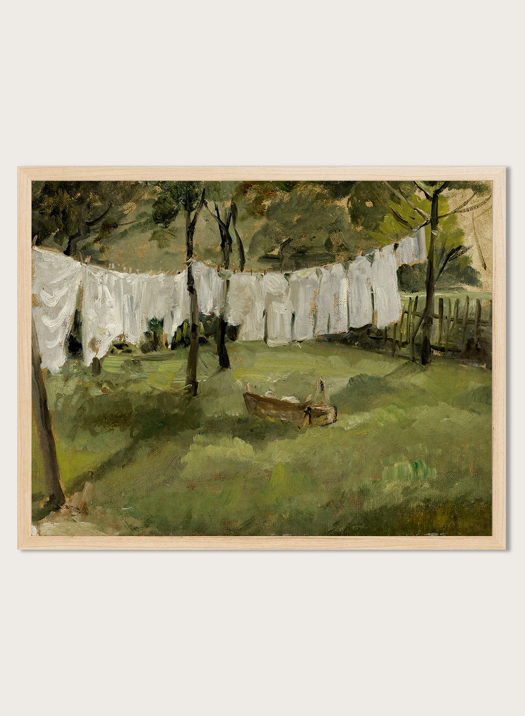 "Clothesline" Art Print
