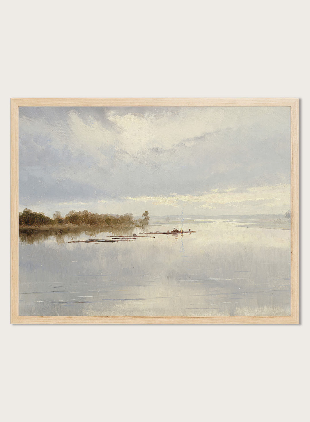 "River Landscape" Art Print