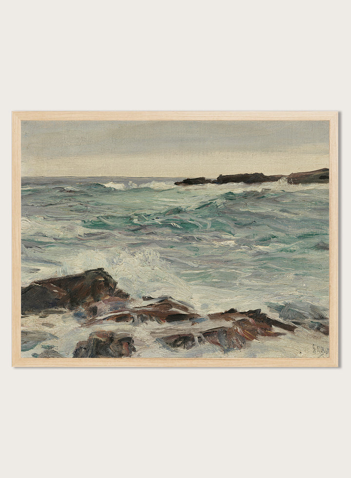 "Heavy Swells" Art Print