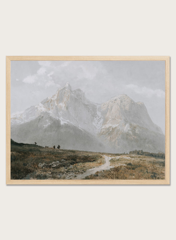 "Mountain Landscape" Art Print