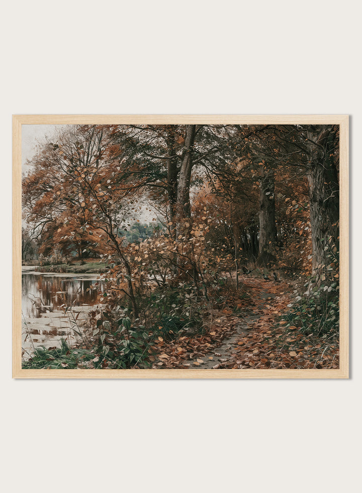 "Charlottendun Forest" Art Print