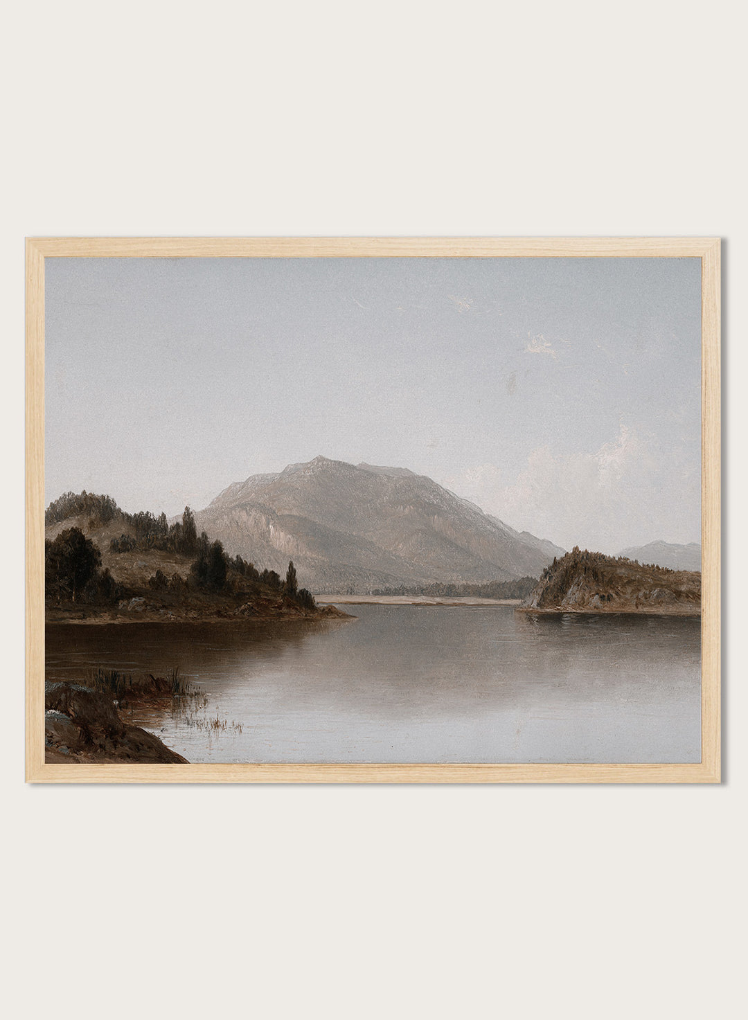 "Bear Mountain and Iona Island on the Hudson River" Art Print