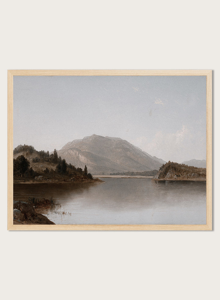 "Bear Mountain and Iona Island on the Hudson River" Art Print
