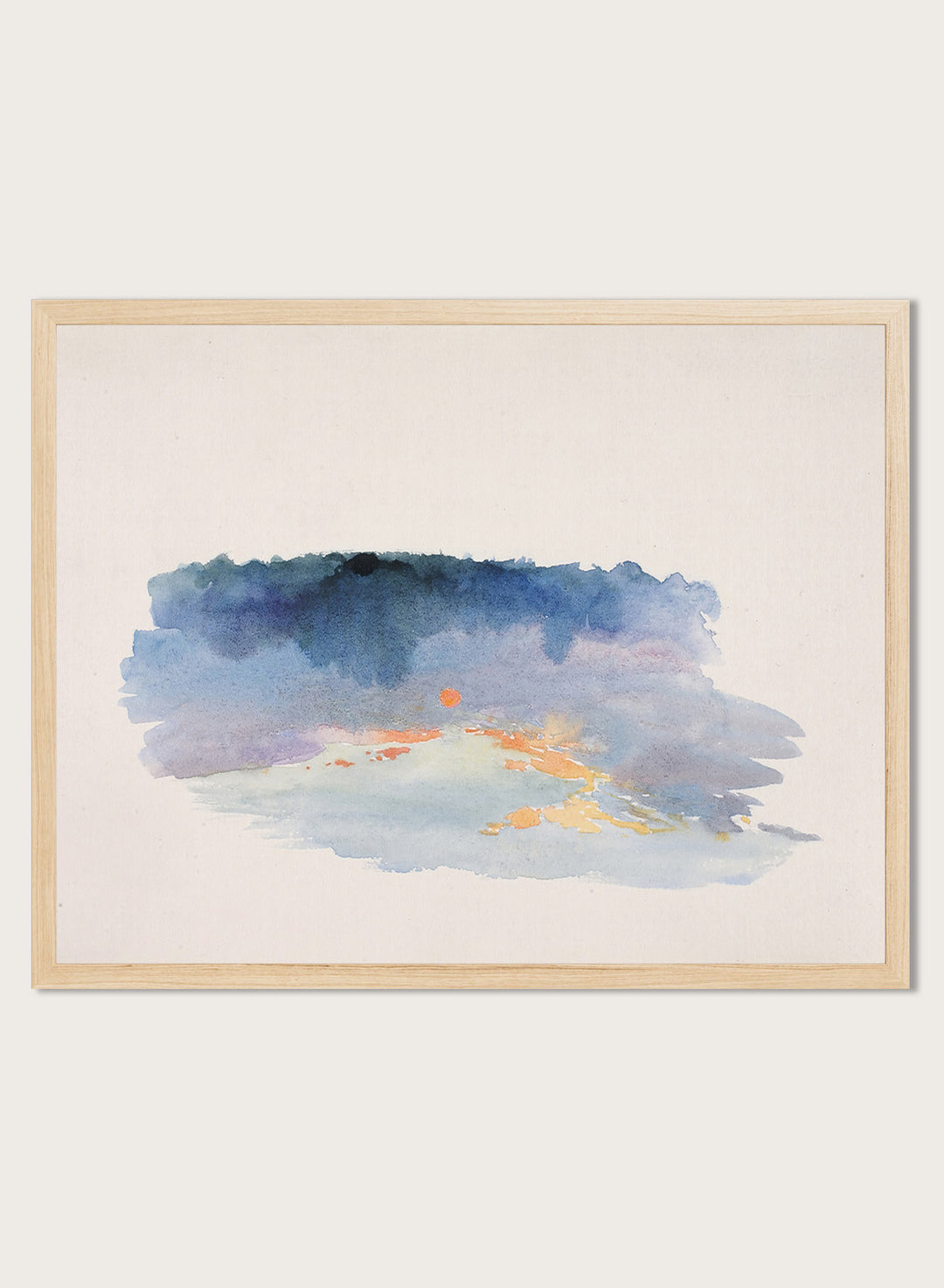 "Sunset, Oxford" Art Print