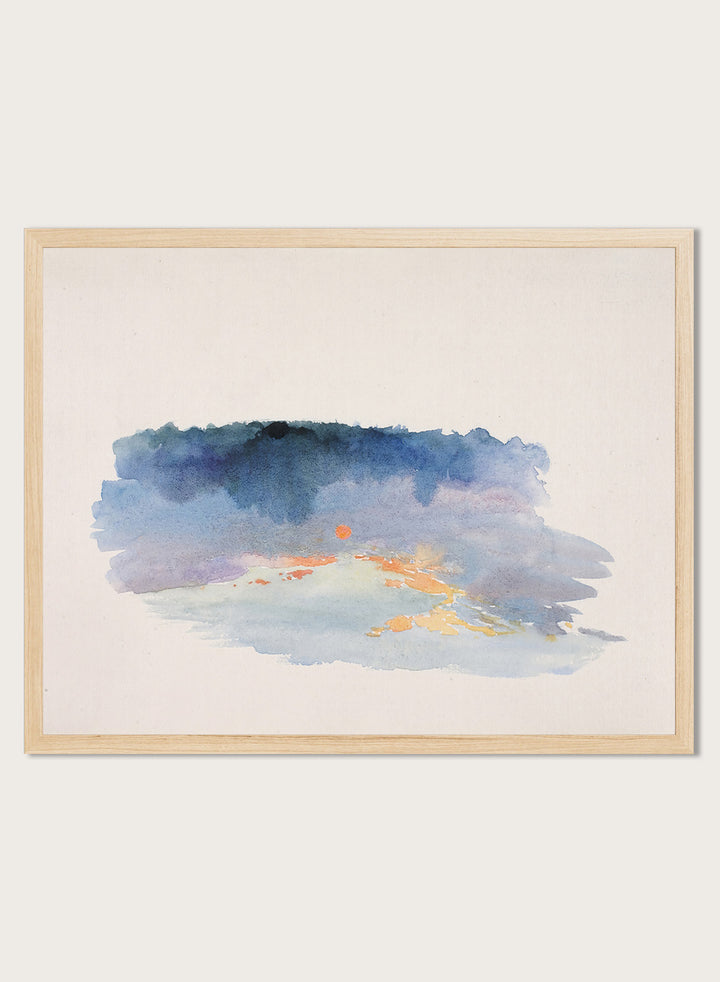 "Sunset, Oxford" Art Print