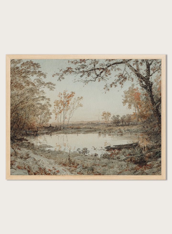 "Landscape (Hastings-on-Hudson)" Art Print