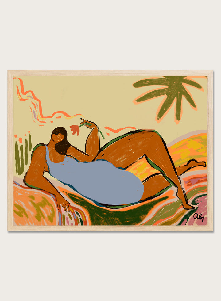 Arty Guava - Rest and Relax Art Print