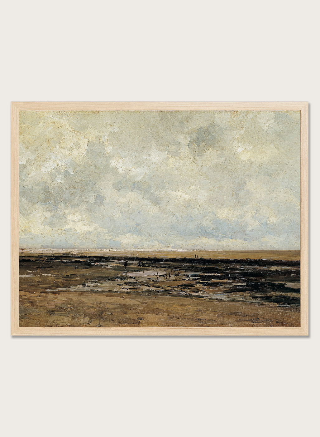 "Villerville Beach, Normandy" Art Print