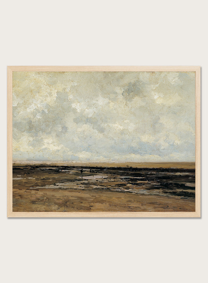 "Villerville Beach, Normandy" Art Print