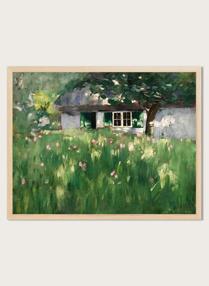 "Farmhouse Near Ferch" Art Print
