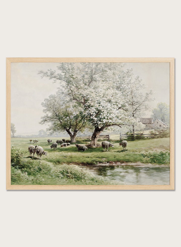 "Pastoral Landscape" Art Print