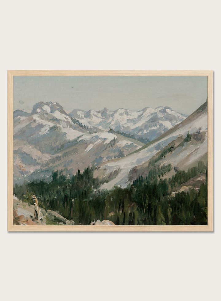 "First Snow" Art Print