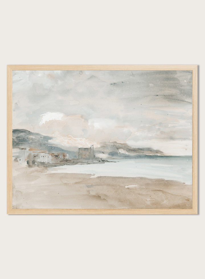 "View of Nice" Art Print