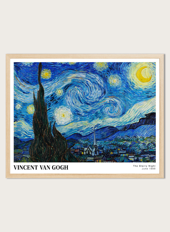 Van Gogh The Starry Night 1889 Art Print
