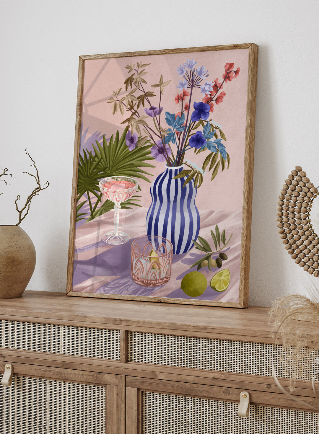 Goed Blauw - Lilac Summer Art Print