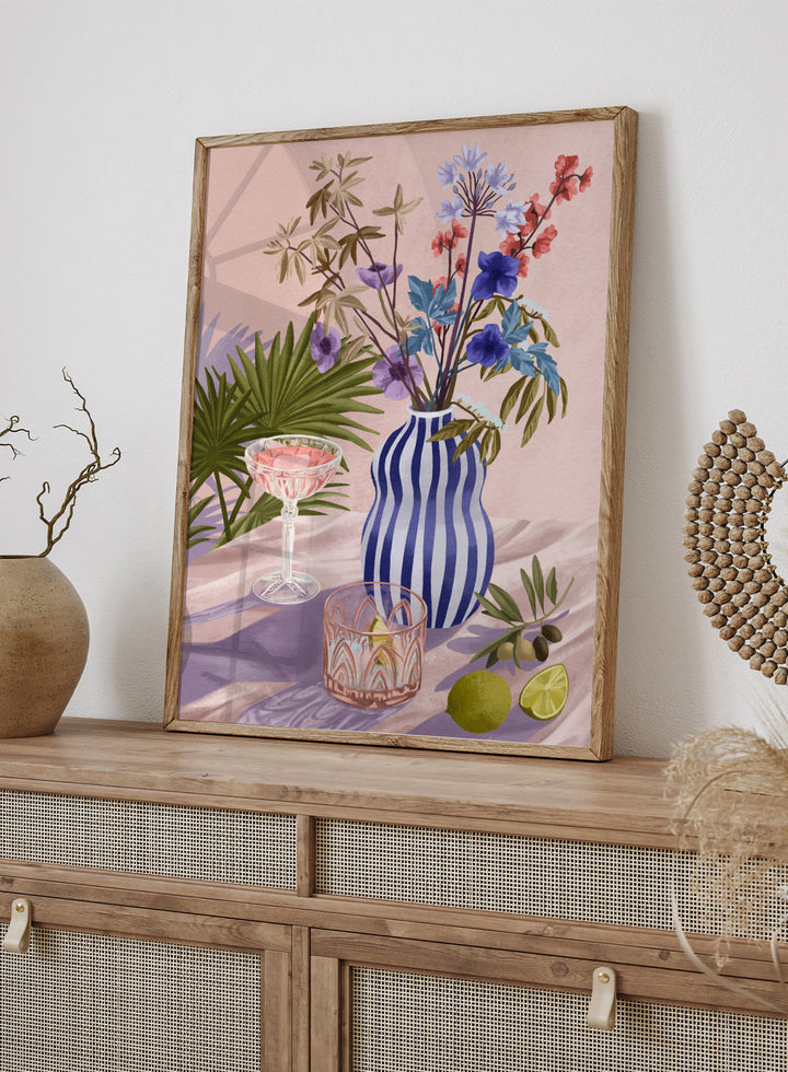 Goed Blauw - Lilac Summer Art Print