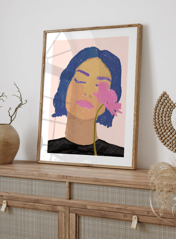 'Lost in Thought' Aesthetic Art Print