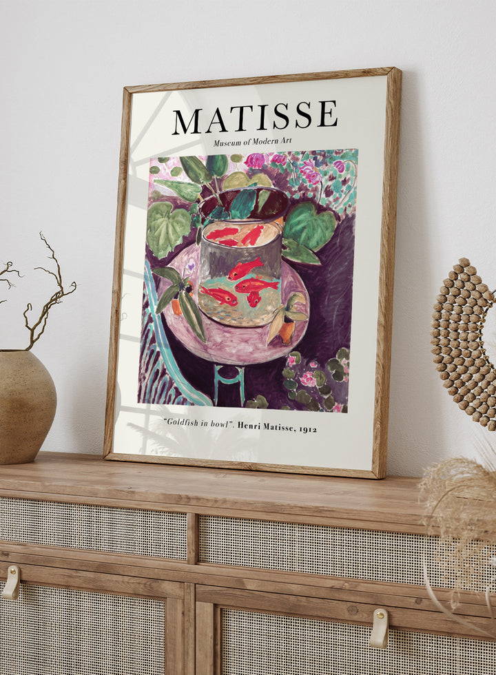 Henri Matisse - Goldfish in Bowl Art Print
