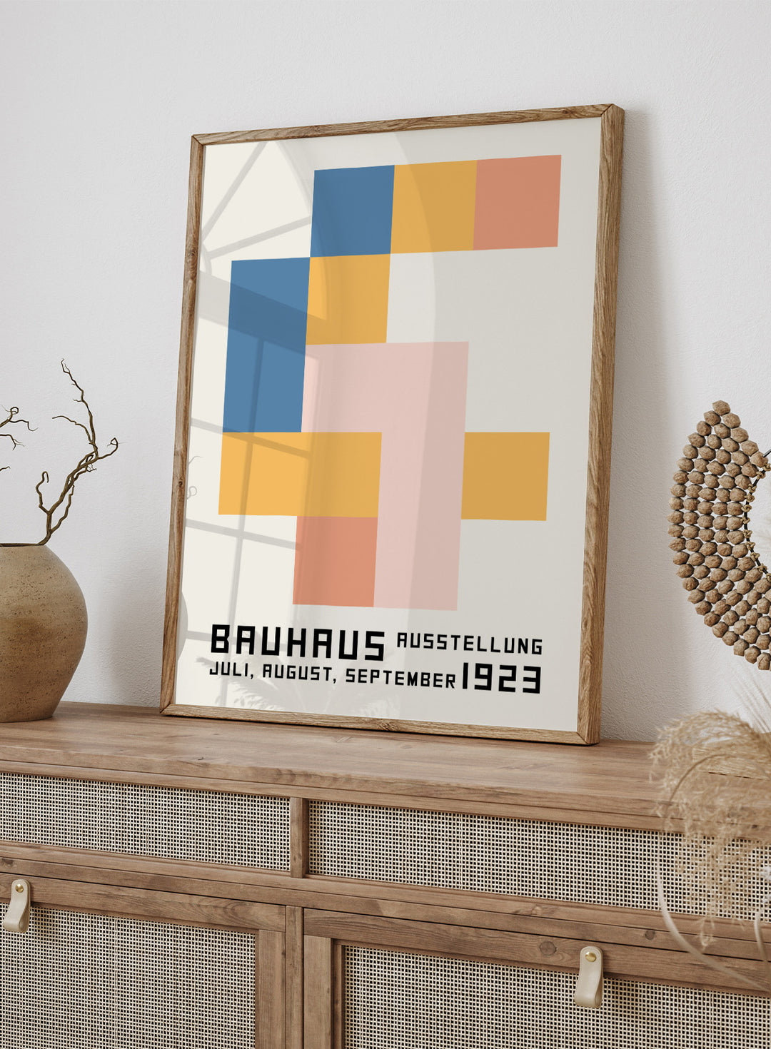 Bauhaus Geometric Art Print