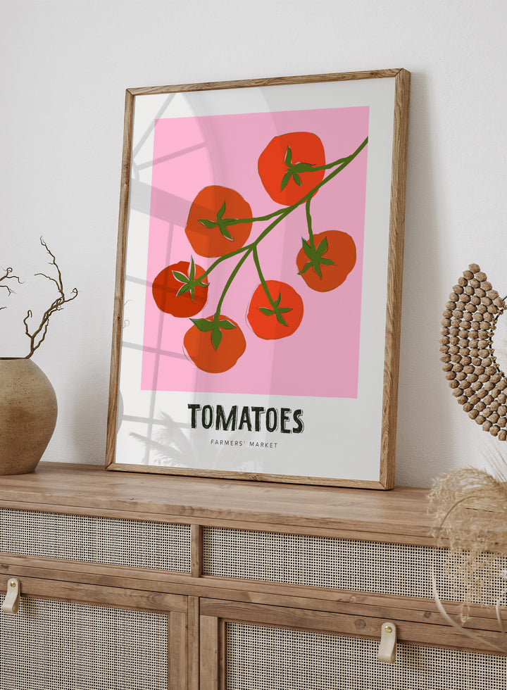 ‘Tomatoes on the Vine’ Aesthetic Art Print