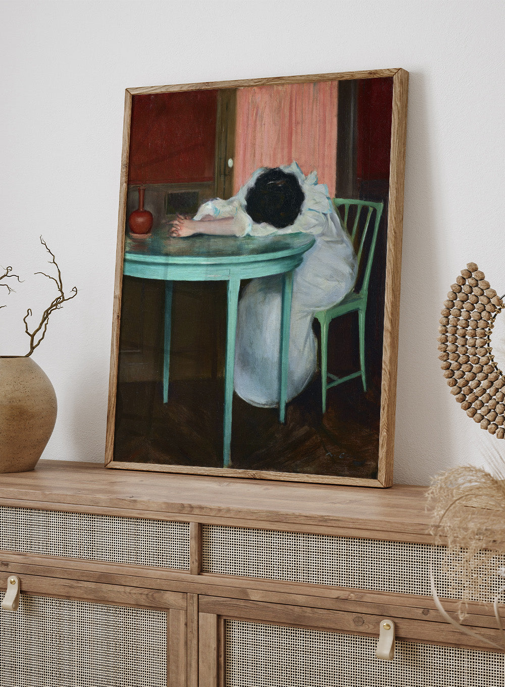 "Tired" Art Print