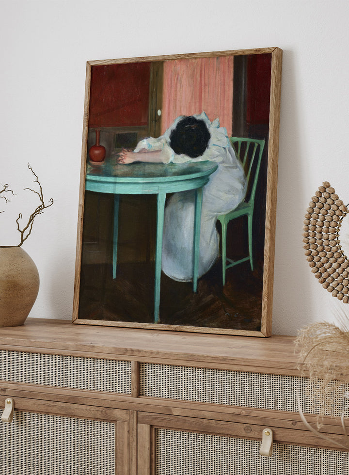 "Tired" Art Print