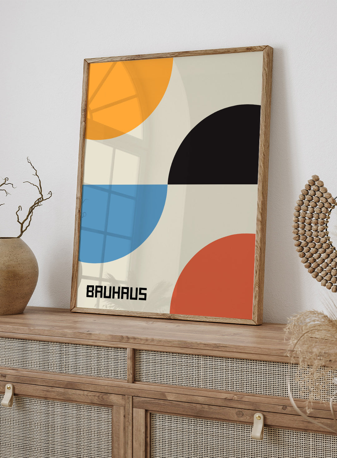 Bauhaus Geometric Art Print