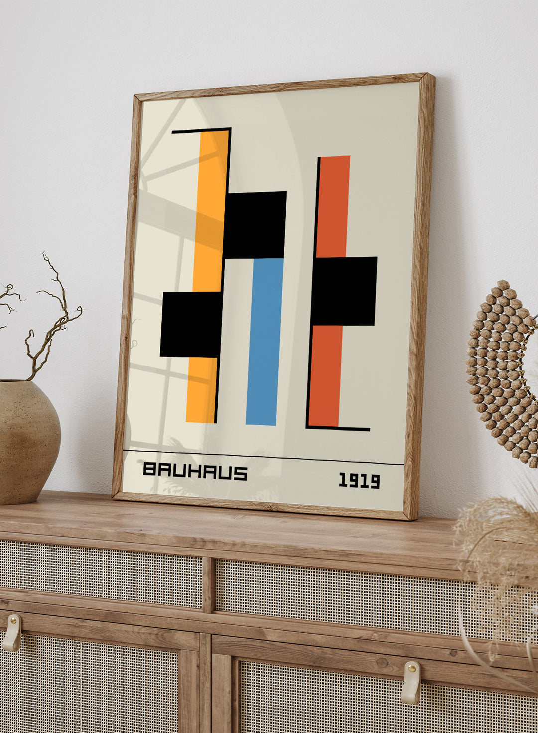 Bauhaus 1919 Abstract Geometric Art Print BH56